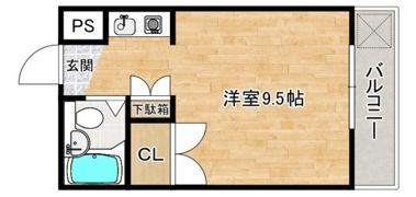 ウエストコートの間取り画像