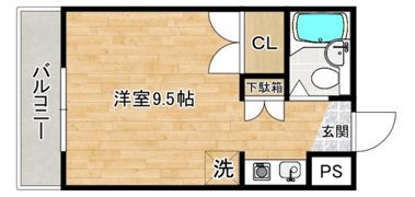 ウエストコートの間取り画像