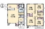 金岡東町メゾネットの間取り画像
