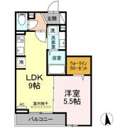 セレスティア東葛西Ⅱの間取り画像
