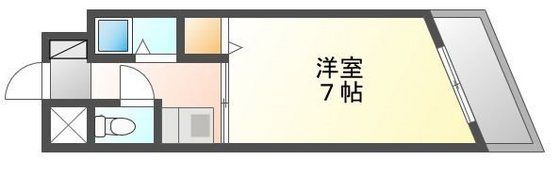 クマガイマンションの間取り画像
