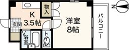 フォーチュナ上安駅前の間取り画像