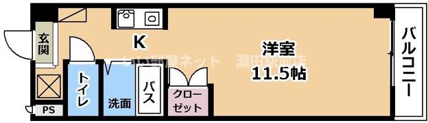 サンシャインの間取り画像
