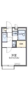 レオパレスBRISE関町東の間取り画像