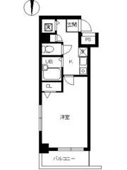 スカイコート東陽町EASTの間取り画像