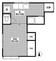 富有マンションの間取り画像