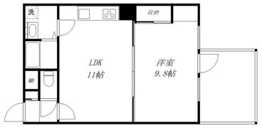 アルカディア志木の間取り画像