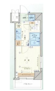 ルーブル東蒲田の間取り画像