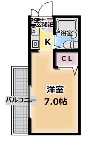 パレ・ジューヌの間取り画像