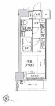 アイル赤羽サウスの間取り画像