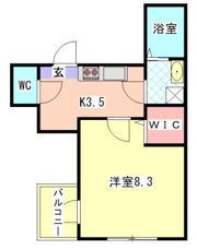 リバティ・モネの間取り画像