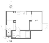ミオテゾーロ哲学堂カーザの間取り画像