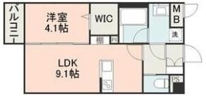 グレース長嶺南の間取り画像