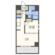 ゼニスレジデンス難波南の間取り画像