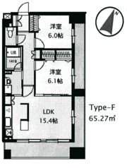 calm villageの間取り画像