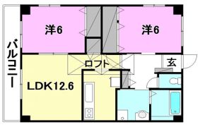 フォブール栗林の間取り画像