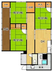 上上津役2丁目平屋の間取り画像