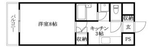 エコール久米の間取り画像