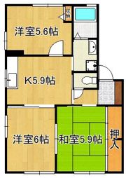 チェリーヒルズGの間取り画像