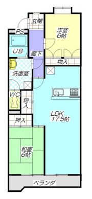 シャロンエースの間取り画像