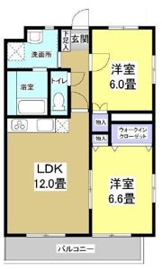 Dimple広沢の間取り画像