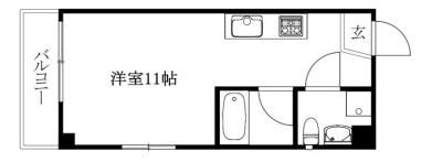 オックスフォードサーカス松山市駅1の間取り画像
