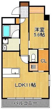 オリオン医生ケ丘の間取り画像