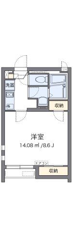 クレイノレーヴ かえでの間取り画像