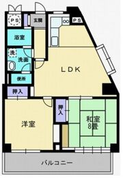 第33ビルの間取り画像