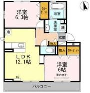 プランドールの間取り画像