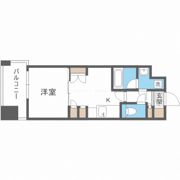 アパートメンツ江坂の間取り画像