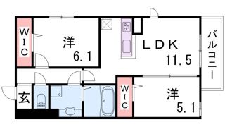 PERCHAの間取り画像