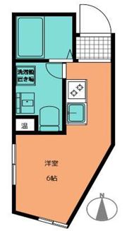 プレゾン国立の間取り画像