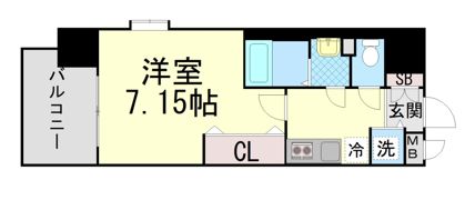 Luxe東灘の間取り画像