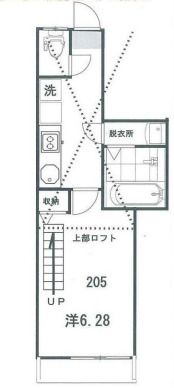 カスティーロつつじヶ丘の間取り画像