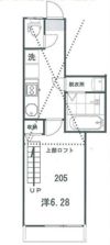 カスティーロつつじヶ丘の間取り画像