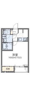 レオネクストかしわのきの間取り画像
