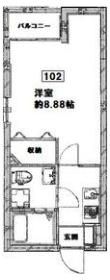 アーバンステージ月島の間取り画像