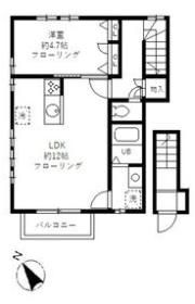 Cute Corner吉祥寺の間取り画像
