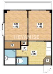 BEN匠6番館の間取り画像