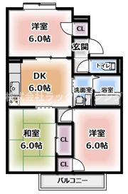 シャルム谷の間取り画像