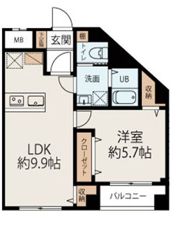 コネクトパークヒルズ本郷町の間取り画像