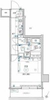 LEXE AZEST横濱関内の間取り画像
