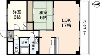 ロイヤル竜王の間取り画像