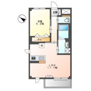 ATB松之内の間取り画像