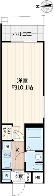 Beverly Homes 赤塚公園Ⅱの間取り画像