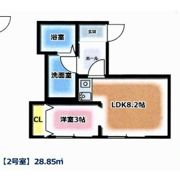 メリディアンK Ⅰの間取り画像