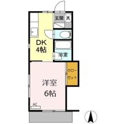 シュロス Aの間取り画像