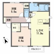 サンクレールの間取り画像
