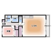 サンフラッツ南桜塚の間取り画像